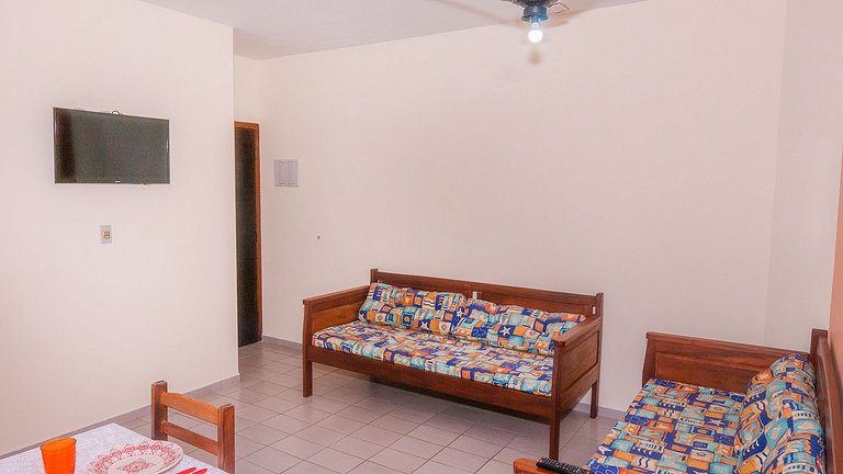 Apartamento Praia Grande de Ubatuba, Único, 2 vagas garagem,