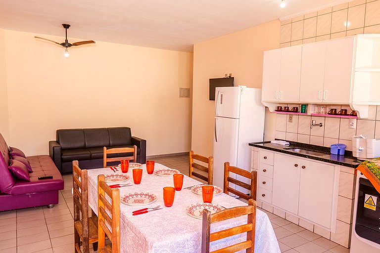 Apartamento Praia Grande Ubatuba, Individual, 2 estacionamie