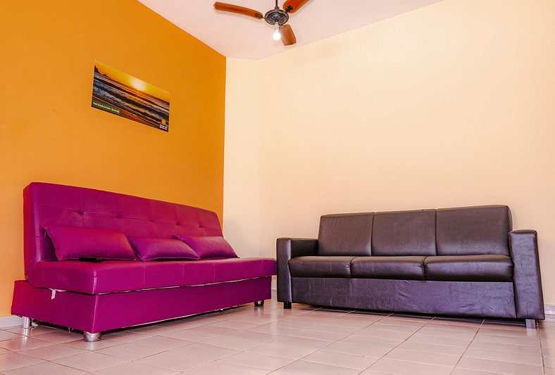 Apartamento Praia Grande Ubatuba, Individual, 2 estacionamie