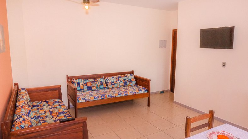 Apartamento Praia Grande Ubatuba, Individual, 2 estacionamie