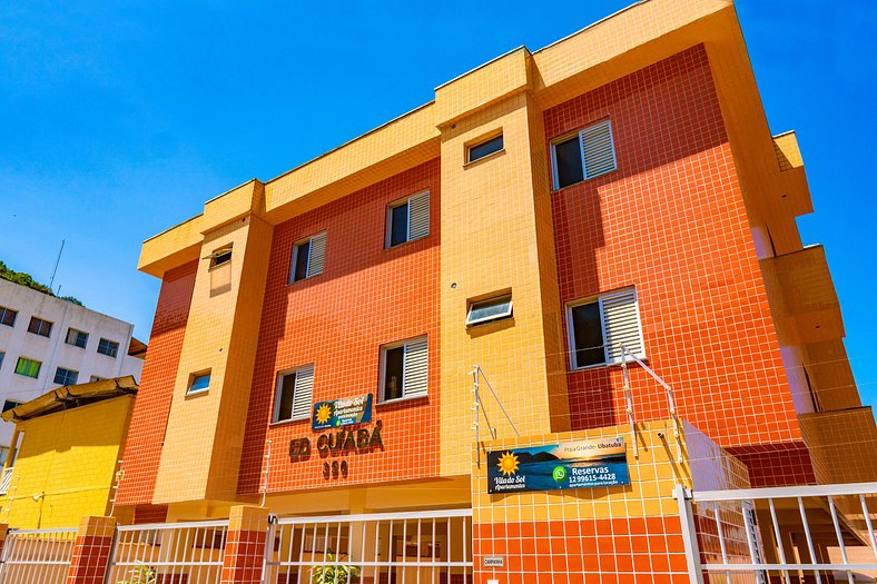 Apartamento Praia Grande Ubatuba, Único, 2 vagas garagem, In