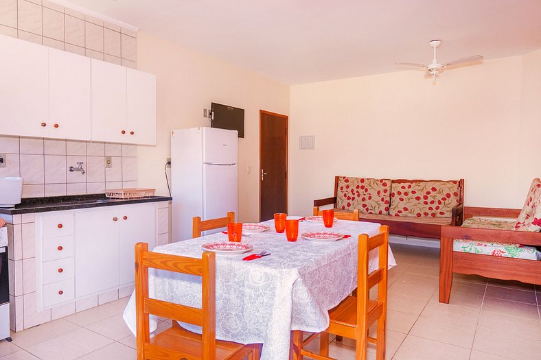 Apartamento Praia Grande Ubatuba, Único, 2 vagas garagem, In