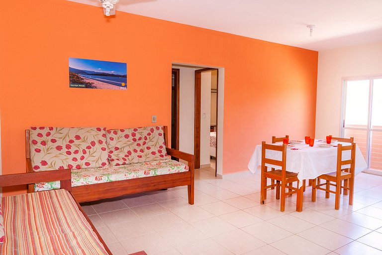 Apartamento Praia Grande Ubatuba, Único, 2 vagas garagem, In