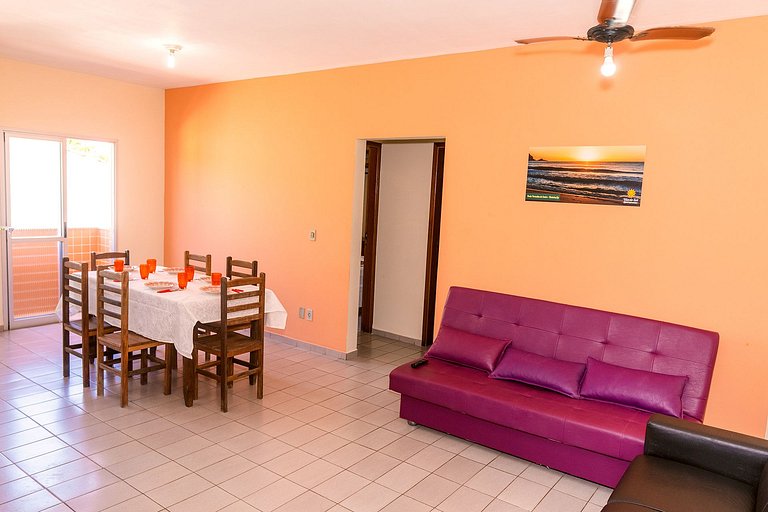 Praia Grande Ubatuba Apartment, Single, 2 parking spaces, Wi