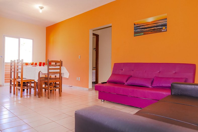 Praia Grande Ubatuba Apartment, Single, 2 parking spaces, Wi