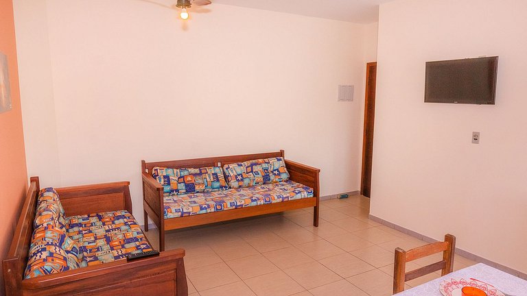 Praia Grande Ubatuba Apartment, Single, 2 parking spaces, Wi