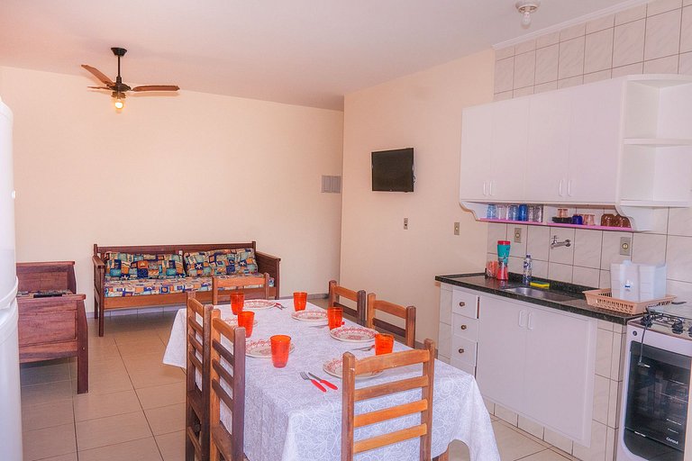 Praia Grande Ubatuba Apartment, Single, 2 parking spaces, Wi