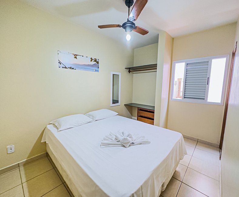 Praia Grande Ubatuba Apartment, Single, 2 parking spaces, Wi